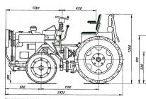 Как сделать самодельный мини-трактор с ломающейся рамой своими руками Самодельный минитрактор 4х4
